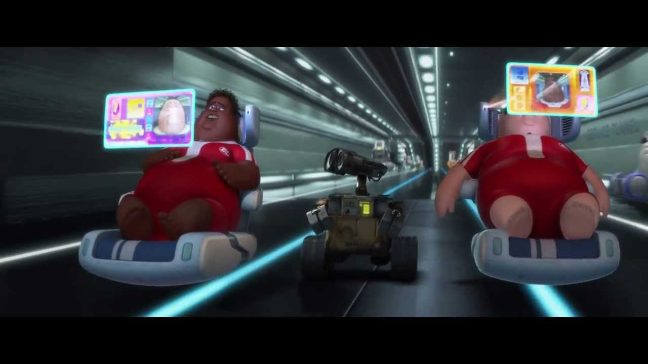 Fitless Humans Wall E Youtube