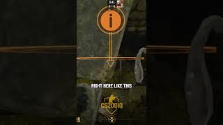 How to Molly jump up/heaven like a pro on ancient 🌳 #cs2 #ancient #counterstrike
