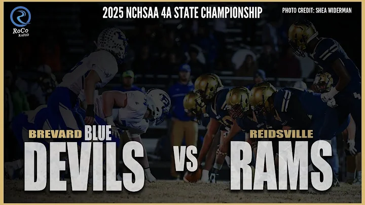 NCHSAA 4A FB Championship: Reidsville vs. Brevard