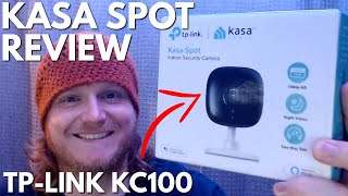 TP-Link Kasa Spot Review and Setup - KC100 Indoor Camera Test