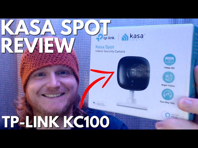 TP-Link Kasa Spot Review and Setup - KC100 Indoor Camera Test