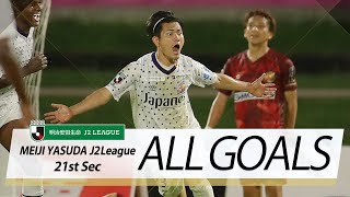 Ｊ２第21節の全ゴールまとめ！ALL GOALS：明治安田生命Ｊ２第21節