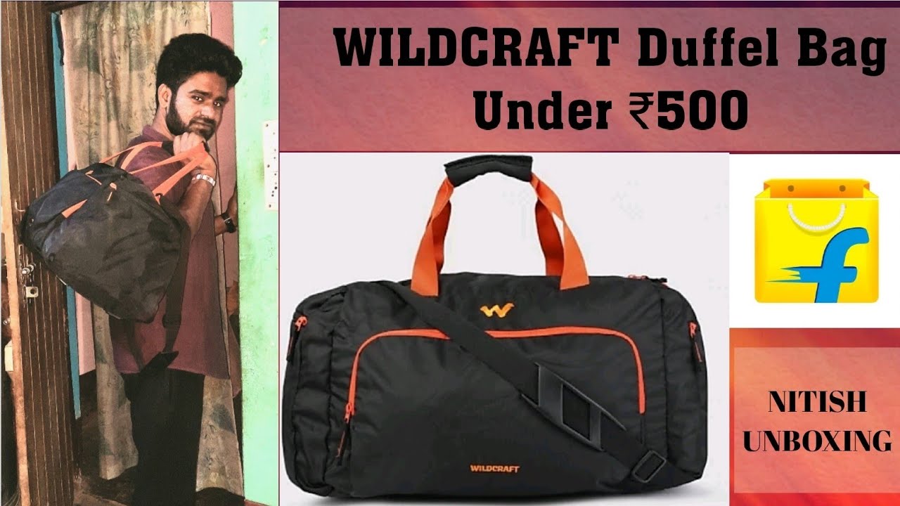 WILDCRAFT Travel Duffle Bag Tour MLQMQUTEDNS (Size - Free, Black) in  Bangalore at best price by Wildcraft - Justdial