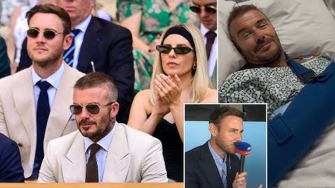 Stuart Broad Shares Awkward Handshake Moment with David Beckham at Wimbledon