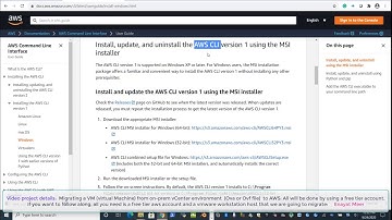 Part1 -  AWS Migration project step by step