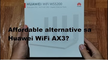 Huawei WiFi WS5200 Router Unboxing, First Look, Review Philippines