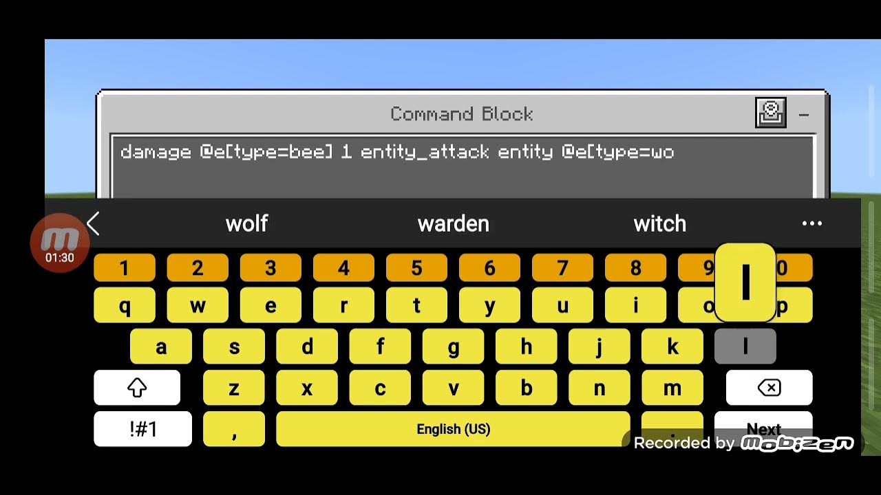 how to make mobs fight each other in minecraft bedrock edition command