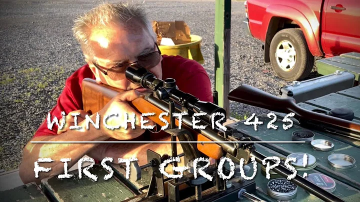 First range trip with the Winchester 425. Testing ...