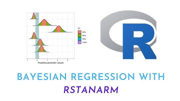 Estimate A Basic Bayesian Regression with rstanarm package in #R