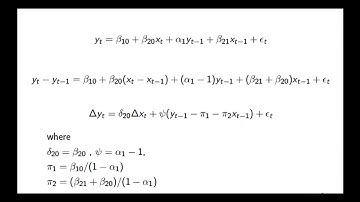 Econometrics - Cointegration and Error Correction Model