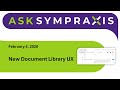 New SharePoint Document Library UX