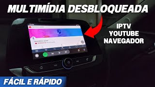 YOUTUBE e TV na MULTIMÍDIA do CARRO - SIMPLES e RÁPIDO! screenshot 3