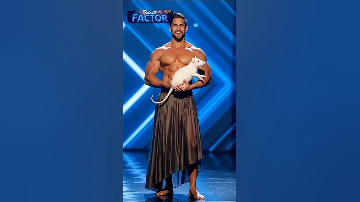 Bodybuilder and a Rat on AGT Stage 2025