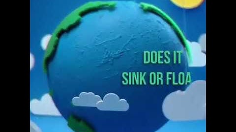 Distance Learning Classroom Sink or Float Experiment