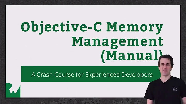 Objective-C Memory Management - raywenderlich.com
