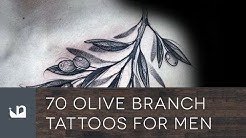 70 Olive Branch Tattoos For Men 