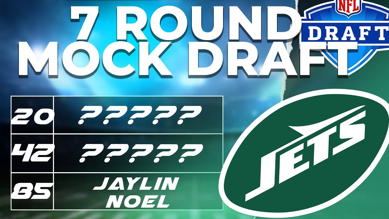 New York Jets SEVEN 2025 Mock Draft With TRADES!! - YouTube