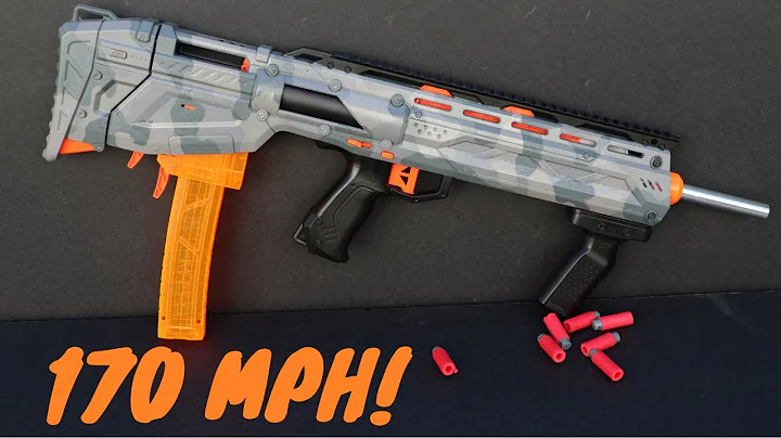 I Modified a Nerf Gun to SHOOT Through CARDBOARD