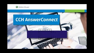 CCH AnswerConnect News Tracker