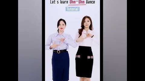 scientist twice tutorialsuhm-uhm dance tutorials by mina and tzuyu #mina #tzuyu