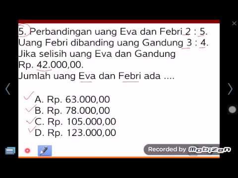 Latihan Mid Dan Semester Matematika Sd 5 H Skala Dan Perbandingan