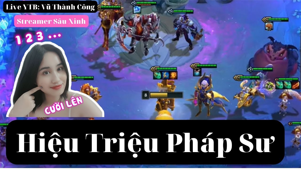 Hiệu Triệu Pháp Sư DTCL live #96 #tft  cùng Sâu