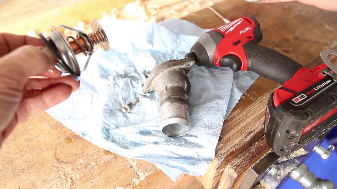 Lincoln LS 2004 Thermostat Replacement YouTube