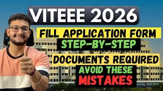 VITEEE 2026 | Fill Application Form Step-By-Step🔥| Documents Required🔥| Mistakes to Avoid ❌