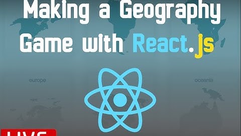 Coding a Geography Quiz with React.js and Tailwind CSS - Live