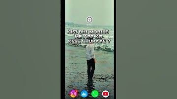 Kisi bhi phone में APP CHUPAO — आसान तरीका ⚡ #Shorts #viral #mobailtips