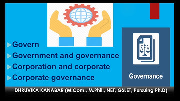Auditing & Corporate Governance, T Y B Com , Corporate Governance 6 l Prof Dhruvika Kanabar,AKDMC