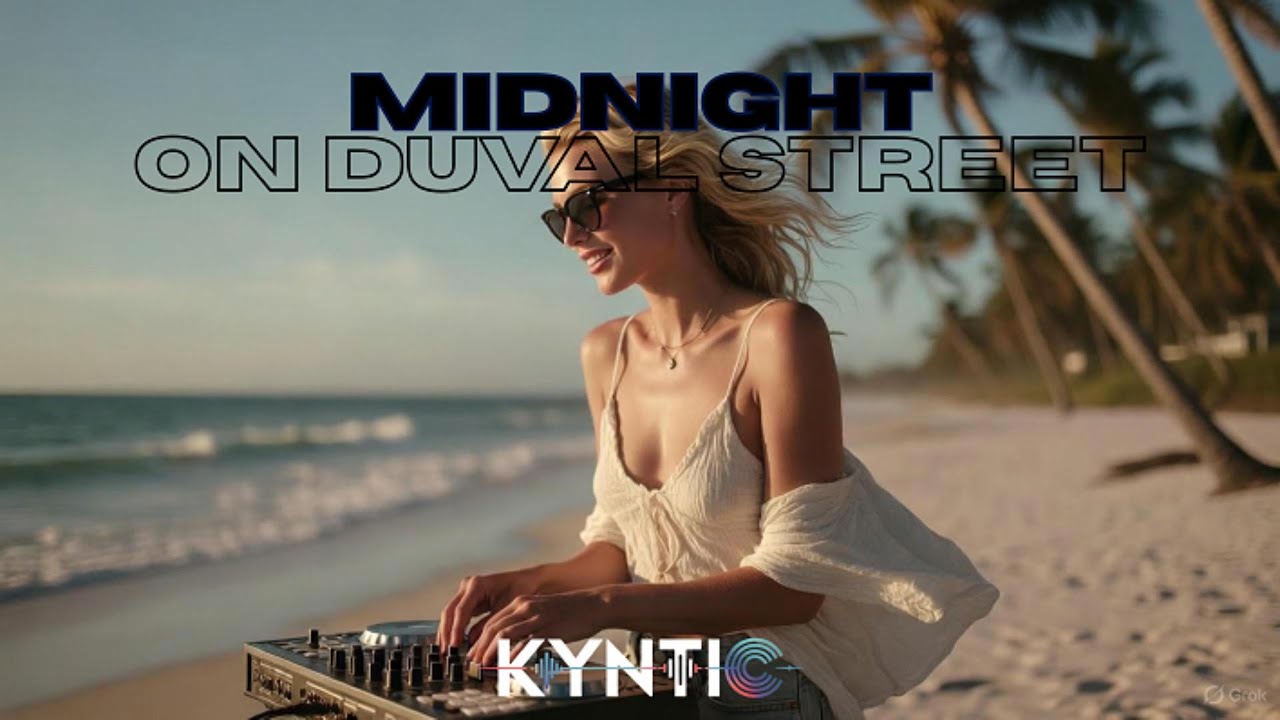 KYNTIC – MIDNIGHT ON DUVAL STREET – (Official Techno EDM Music Video 2025) | AI Cinematic 4K