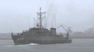 MSC688 あいしま（Aishima）、MSC690 みやじま（Miyajima）　　2011  Video 02