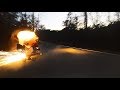 Downhill longboarding on highest speed (night edit)
