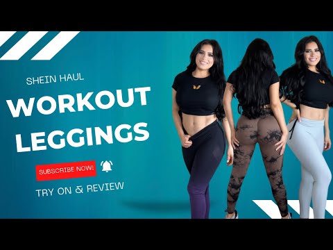 Fall Workout Leggings | Try On & Review | #tryon #sheinhaul