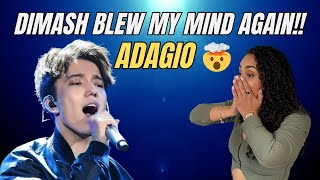 Mind-Blown Again! 🤯 Vocal Coach Reacts to Dimash's Unbelievable 'Adagio' Performance! 😱🎶