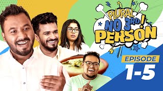 Plural No 3rd Person | Episode 1 - 5 | Ziaul Hoque Polash, Musfiq Farhan | Bangla Comedy Natok 2023