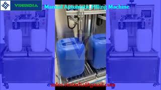Filling Machine / Manual weighmetric filling machine / Liquid Filling Machine