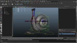 44 - Full arm twist (Cartoon character rigging series)
