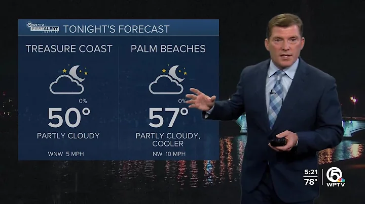 WPTV First Alert Weather Forecast for Evening of Wednesday, Dec. 10, 2025