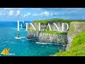 FLYING OVER FINLAND 4K UHD Relaxing Music Along With Beautiful Nature Videos 4K Video HD