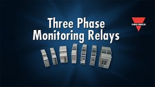 Carlo Gavazzi Three Phase Monitoring Relays