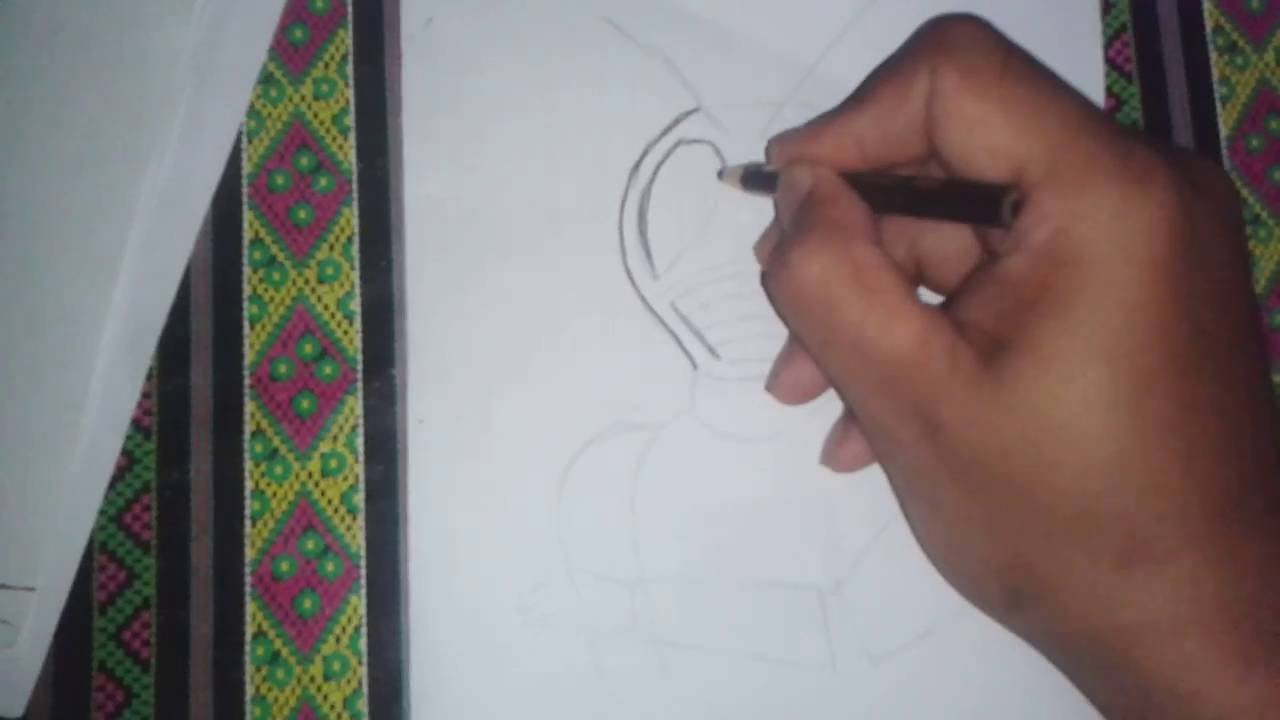 Cara Menggambar Kesatria Baja Hitam YouTube
