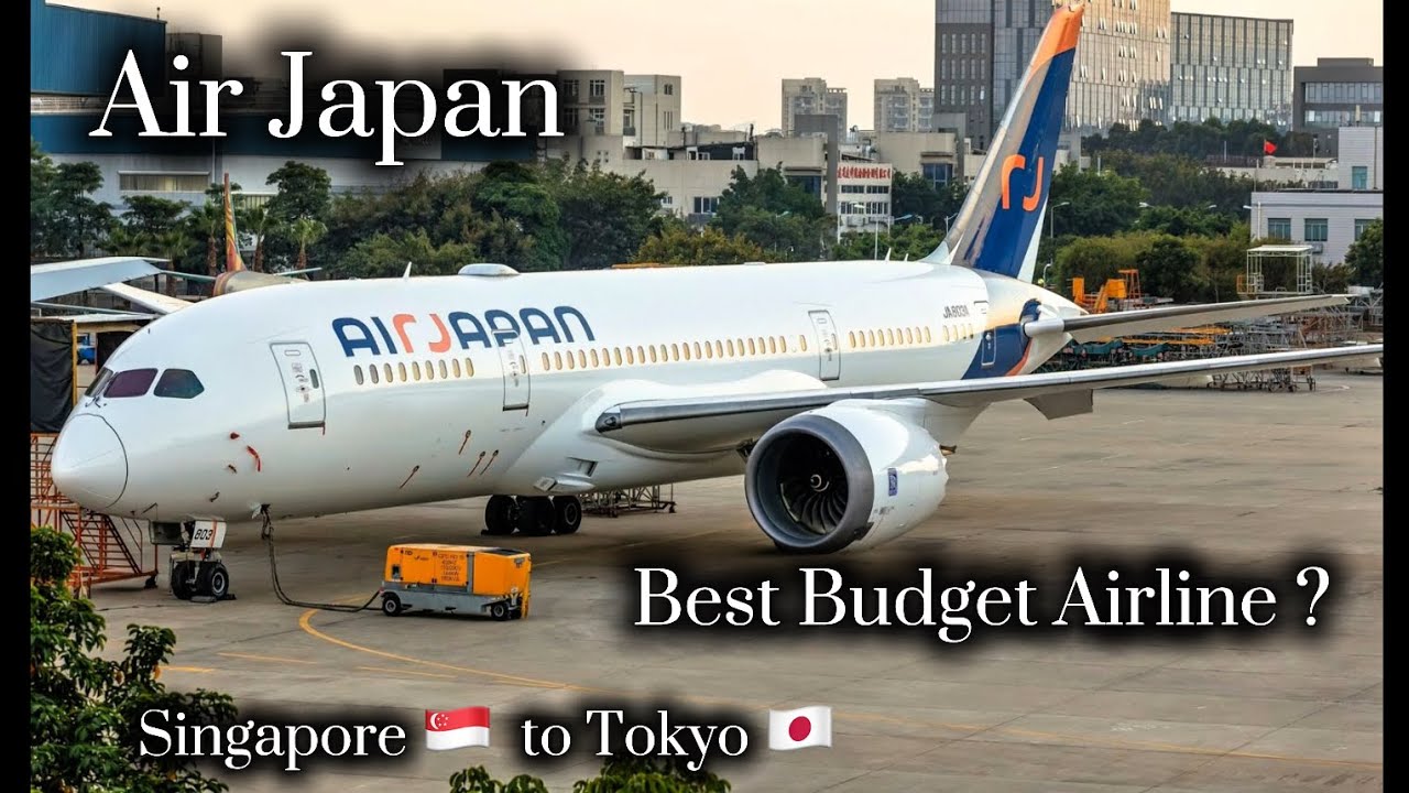 Обзор Air Japan из Сингапура 🇸🇬 в Токио 🇯🇵