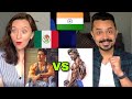 MEXICAN GIRL Reaction | Vidyut Jammwal VS Tiger Shroff Workout |