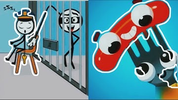 THIEF PUZZLES GAMES vs Fork n sausage-Satisfying Mobile Games Android,iOS
