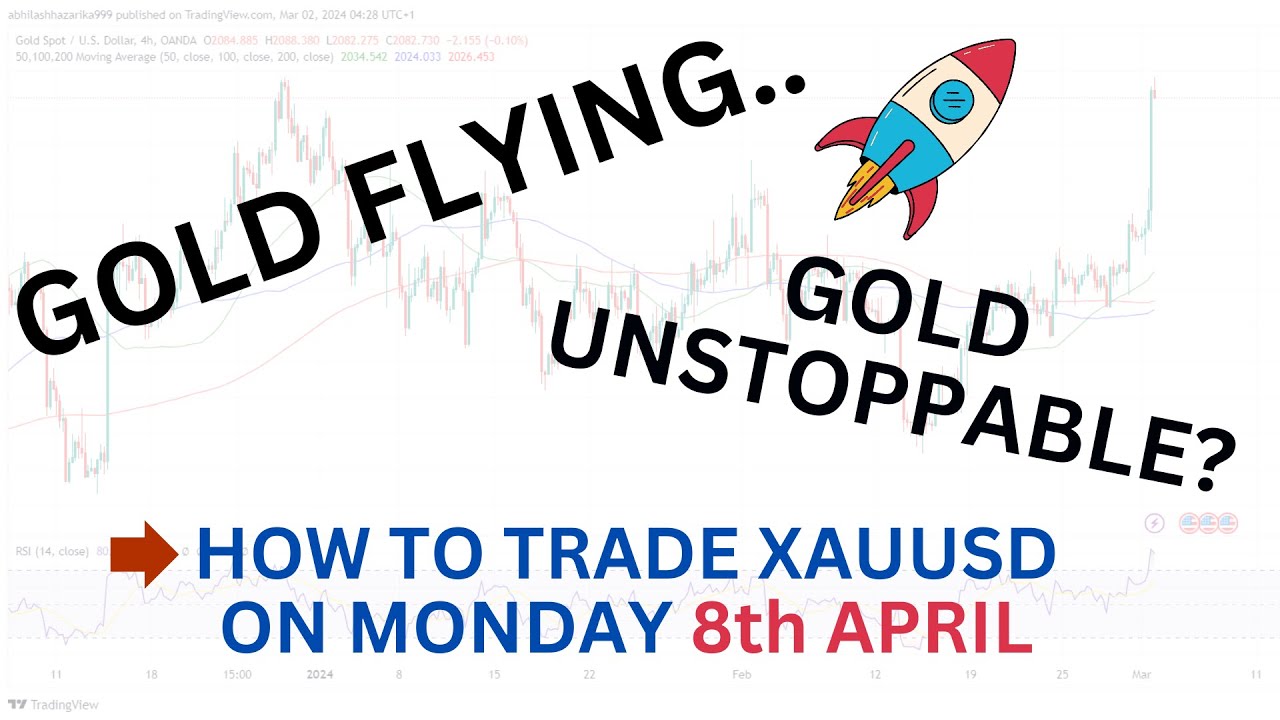 GOLD TRADING STRATEGY MONDAY 8 April | XAUUSD ANALYSIS MONDAY 8 April ...