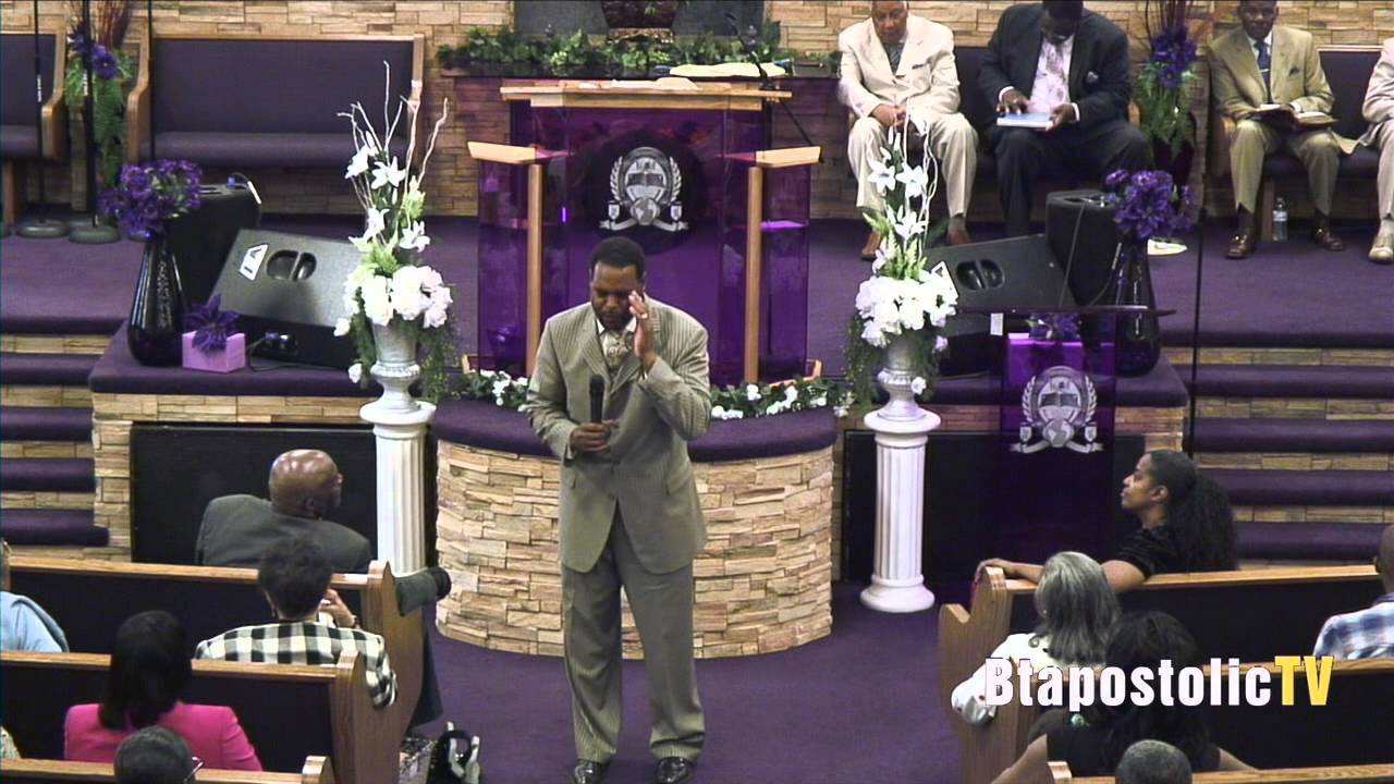 Bishop Marcus Burns Preaching "Marvel not You must Be Born Again" John 3:1-7