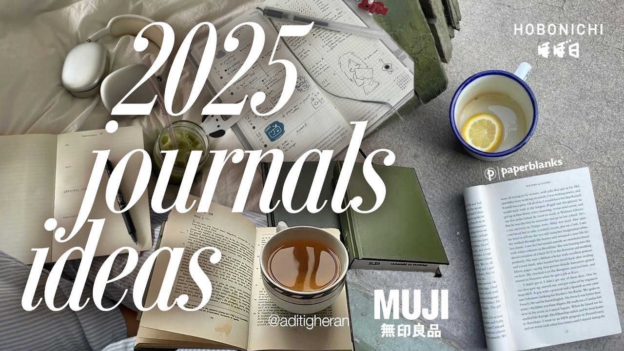 Agendele mele ( Hobinichi, Muji, Paperblanks, Moleskin) + Obiective 2025