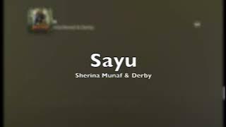 Sayu (OST Petualangan Sherina 2) - Sherina Munaf & Derby  Karaoke